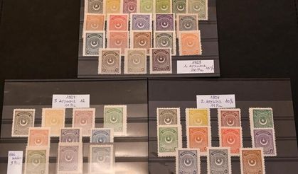 Cumhuriyet'in ilk pulu "Ayyıldız Posta Pulları" bugün de kıymetini koruyor